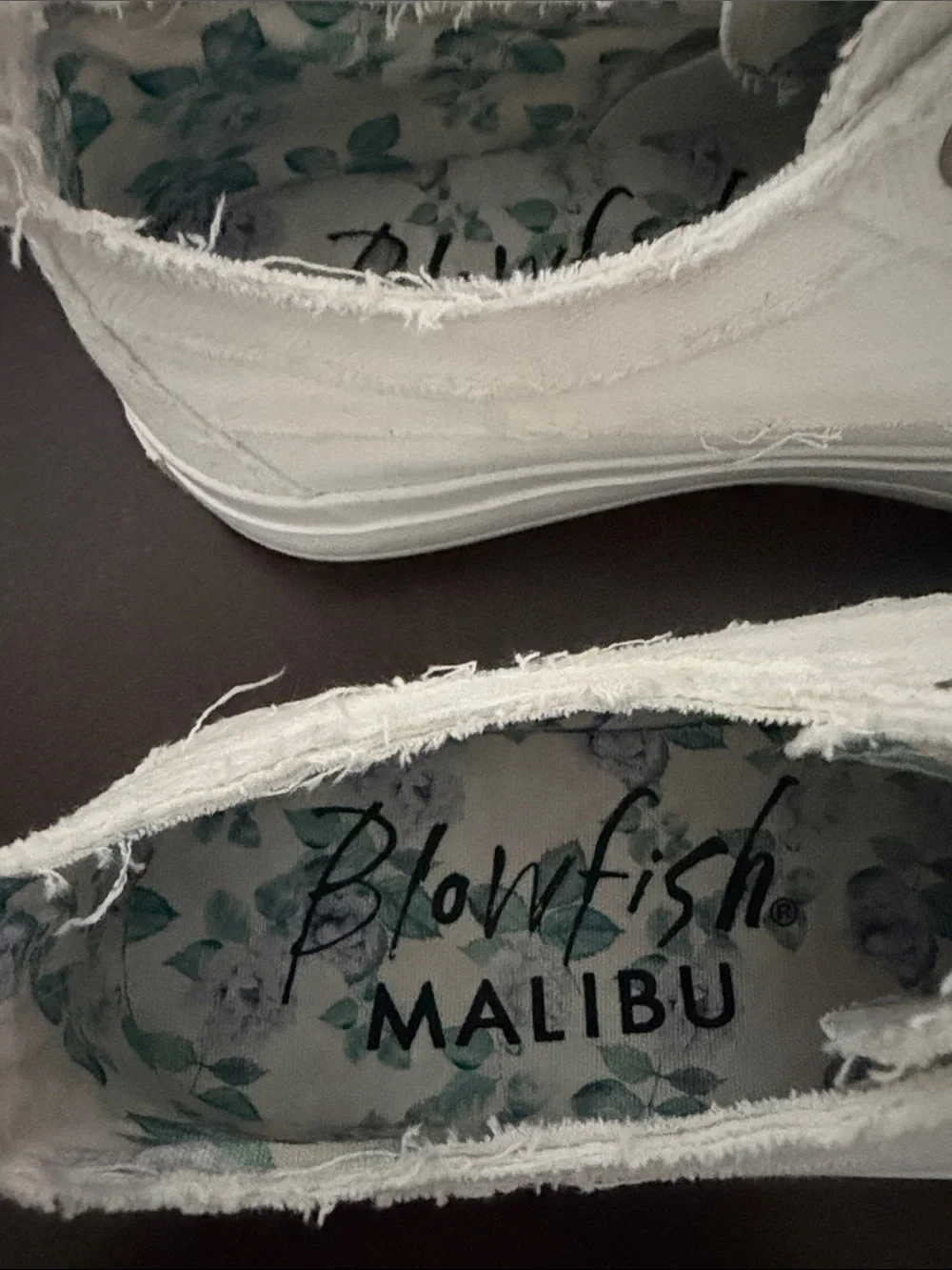 NWOT Blowfish White Platform Sneakers.